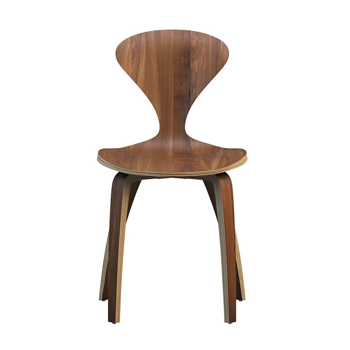 Curvy Walnut Chair