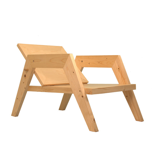 Wooden Lounge Chair