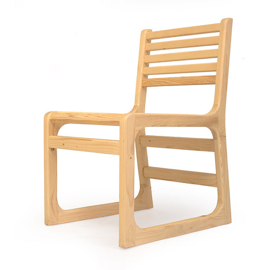 Slatted Wooden Chair