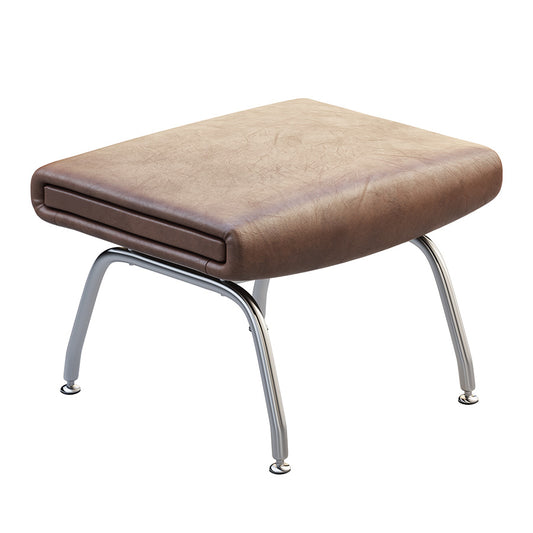 Padded Leather Stool