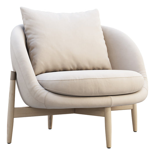 Cushy Cream Chair