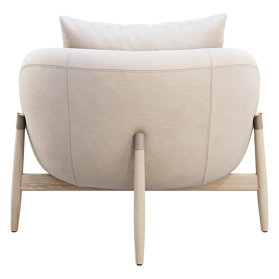 Cushy Cream Chair