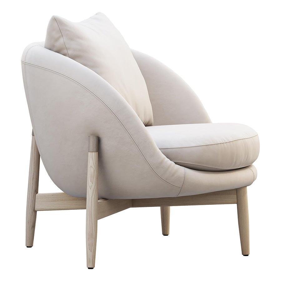 Cushy Cream Chair